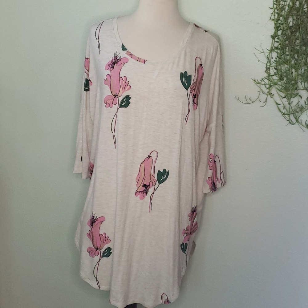 Floreat Floral Tunic Top